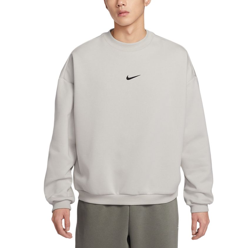 Nike Мужская толстовка серого цвета с круглым вырезом, средней толщины
Nike Мужская толстовка серого цвета с круглым вырезом, средней толщины