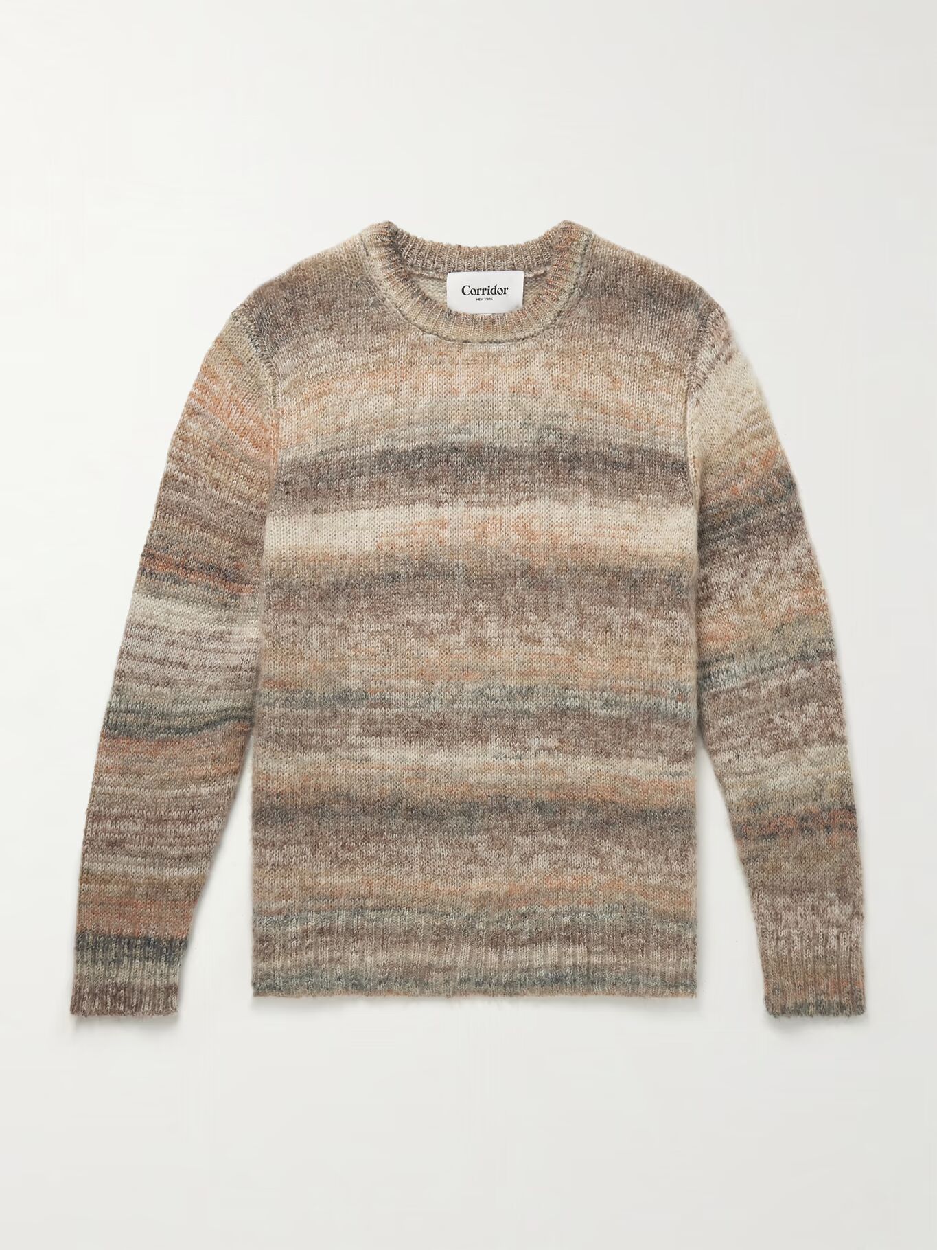 Вязаный свитер, окрашенный в космическом стиле CORRIDOR, бежевый
Вязаный свитер, окрашенный в космическом стиле CORRIDOR, бежевый