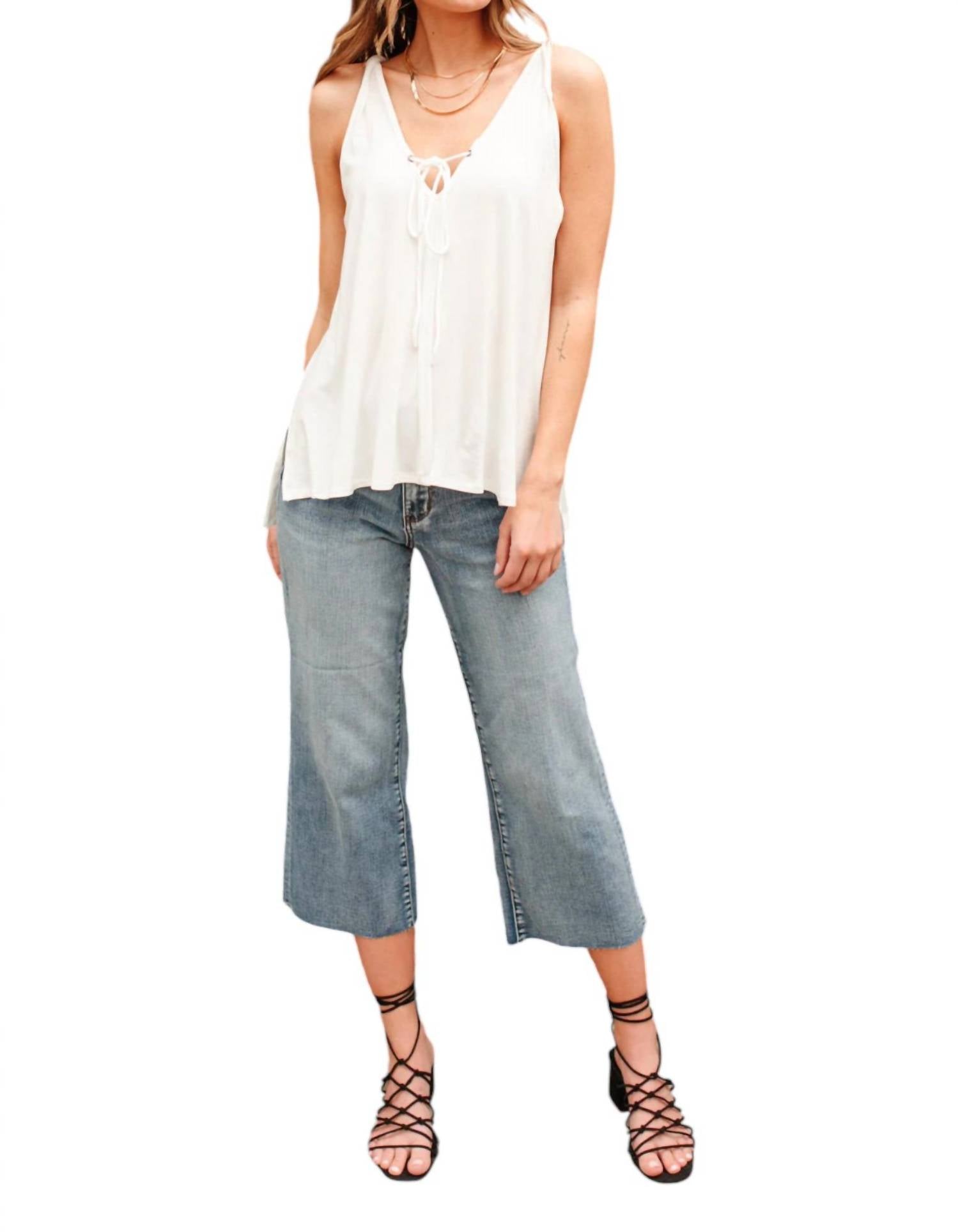 Обычная забавная майка белого цвета CY Fashion
Обычная забавная майка белого цвета CY Fashion