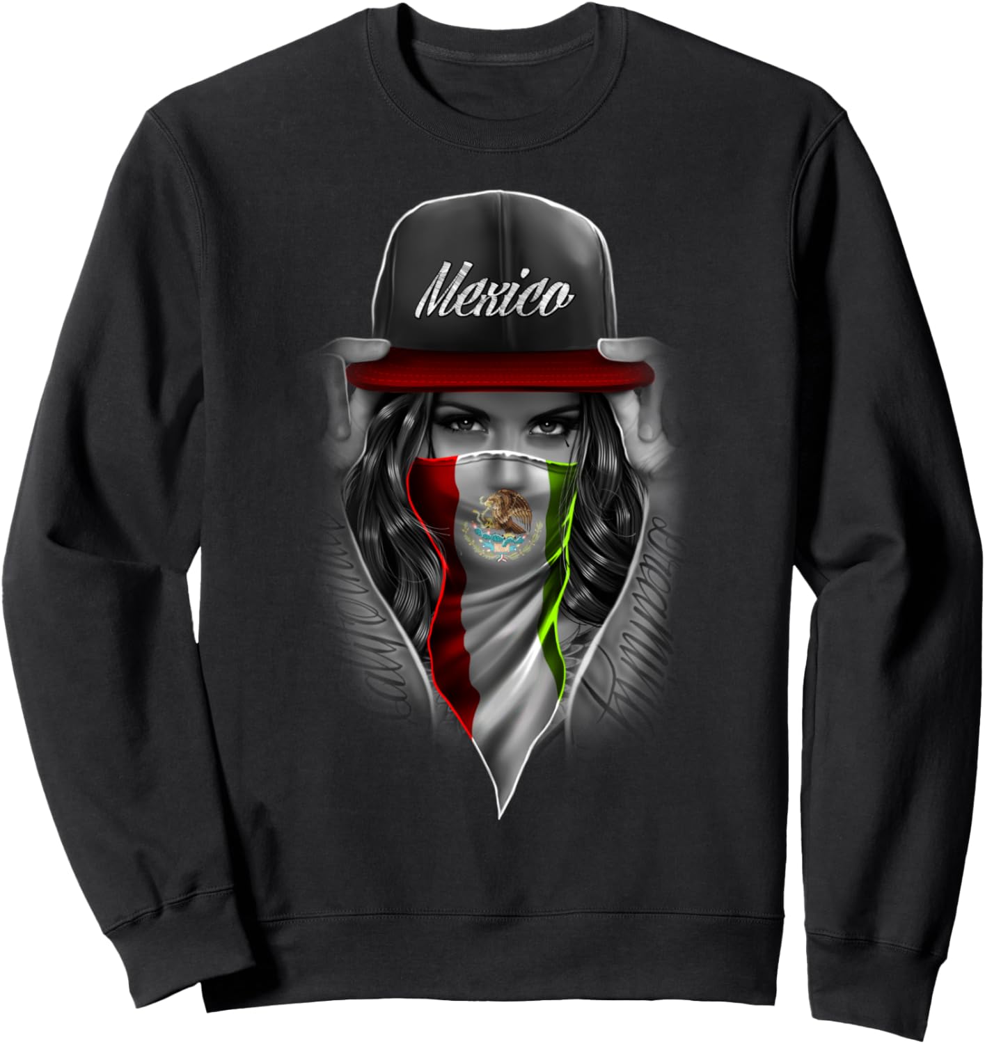 Модная толстовка Viva Mexico Trendy Apparel, черный
Модная толстовка Viva Mexico Trendy Apparel, черный