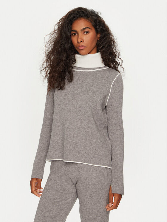 Свитер с высоким воротником обычного кроя Deha, серый
Свитер с высоким воротником обычного кроя Deha, серый