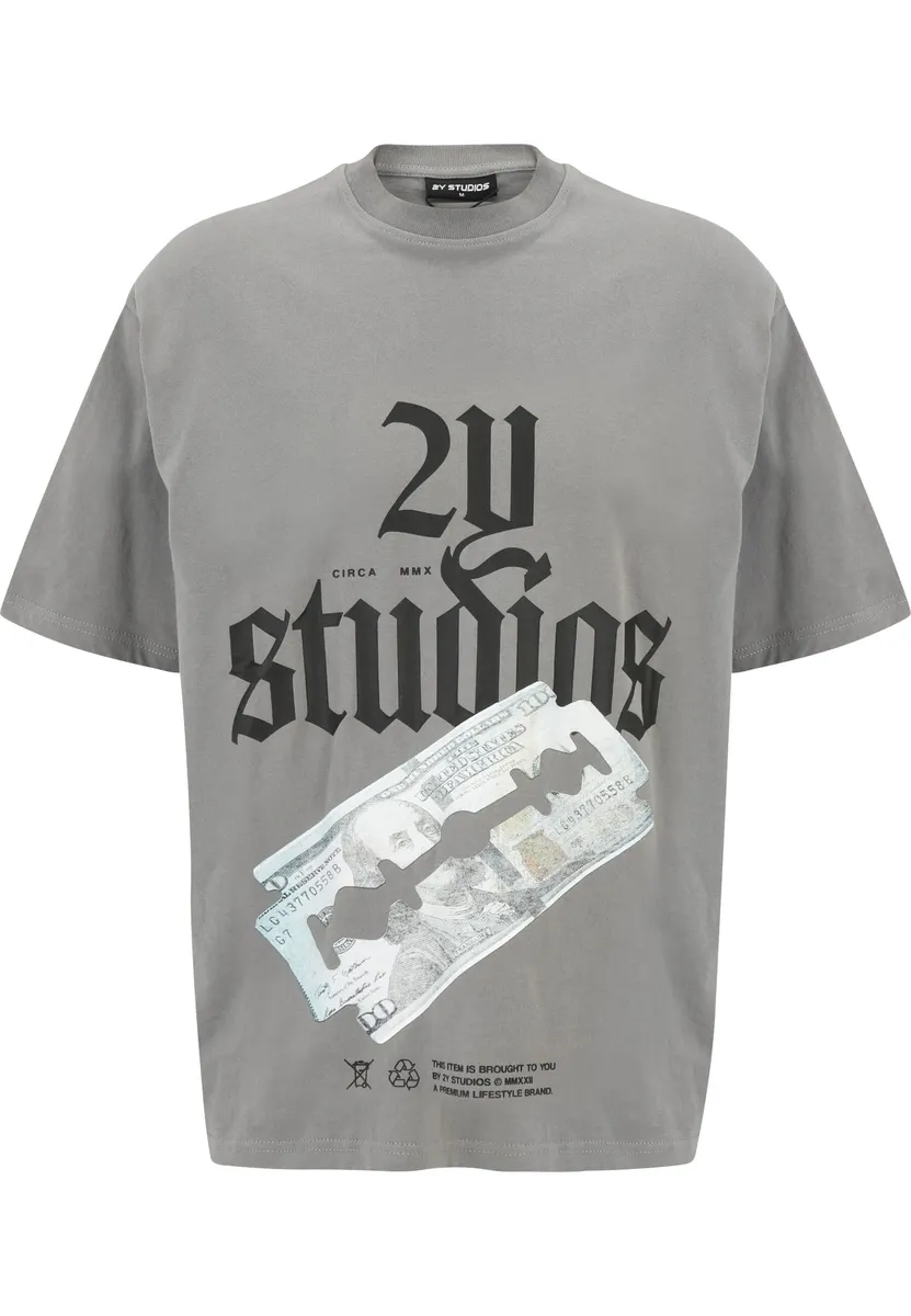 Футболка 2Y Studios " 2Y Studios Мужская футболка большого размера с бритвой", серый 
Футболка 2Y Studios " 2Y Studios Мужская футболка большого размера с бритвой", серый