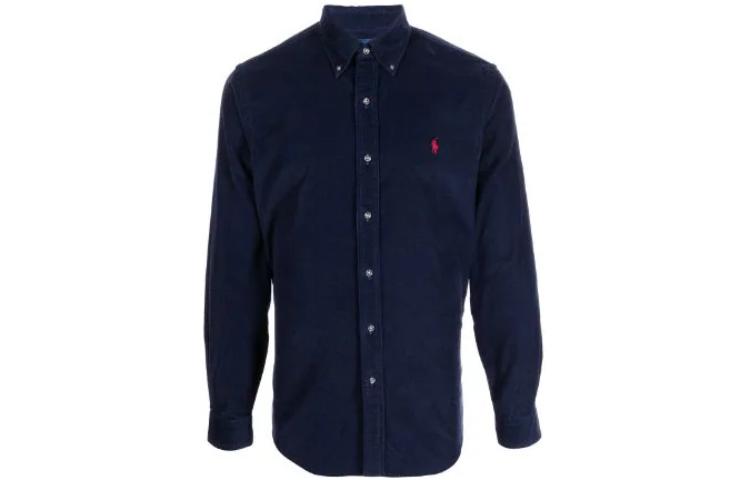 Polo Ralph Lauren Мужская рубашка темно-синего цвета
Polo Ralph Lauren Мужская рубашка темно-синего цвета