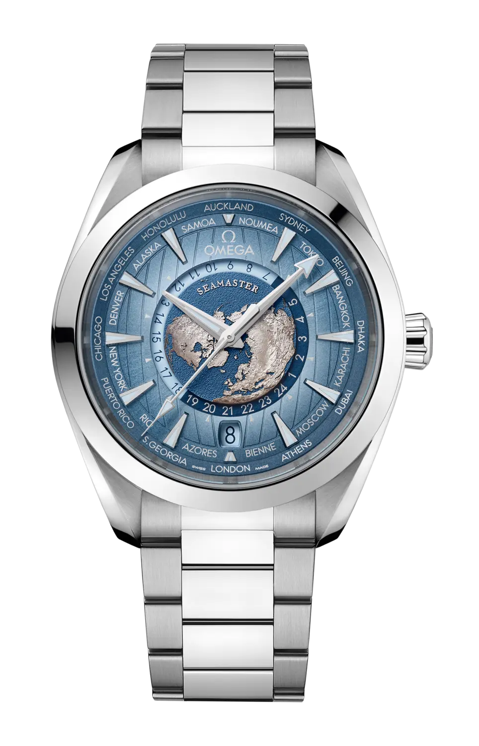 Часы seamaster aqua terra 150m co axial master chronometer gmt worldtimer m43 мм Omega
Часы seamaster aqua terra 150m co axial master chronometer gmt worldtimer m43 мм Omega