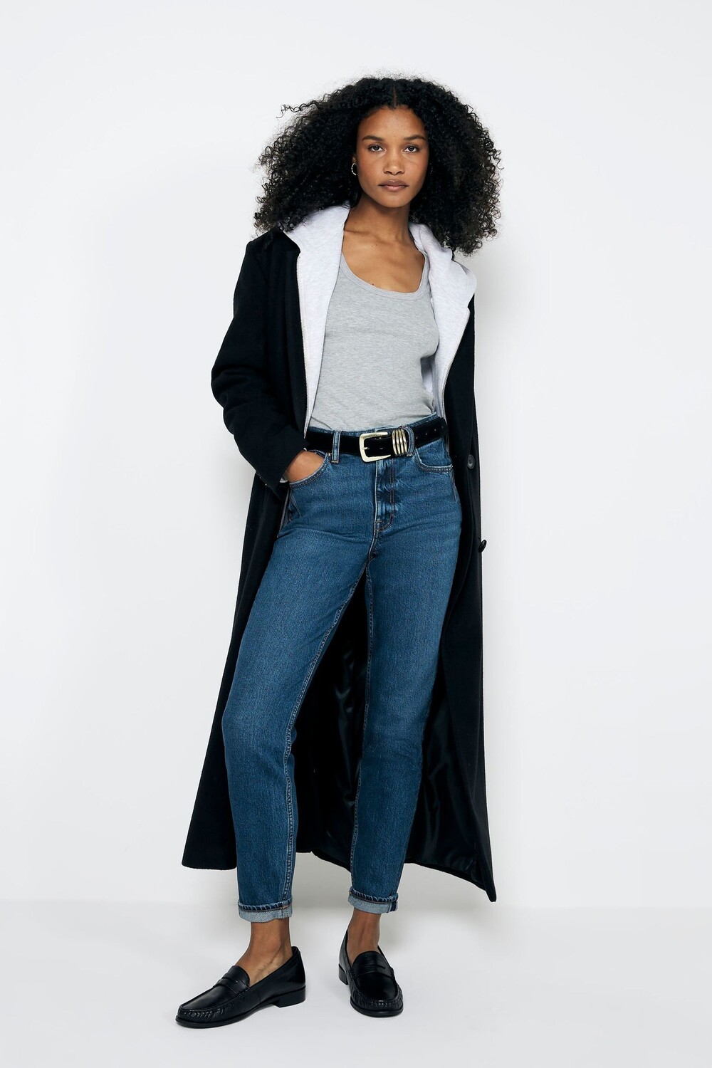 Джинсы Mom с высокой посадкой и облегающим эффектом River Island, синий
Джинсы Mom с высокой посадкой и облегающим эффектом River Island, синий