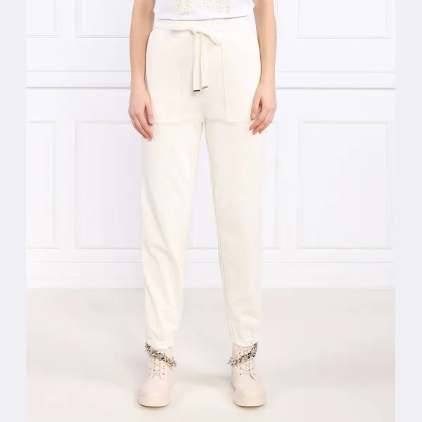 Спортивные брюки стандартного кроя Actitude_Twinset, бежевый
Спортивные брюки стандартного кроя Actitude_Twinset, бежевый