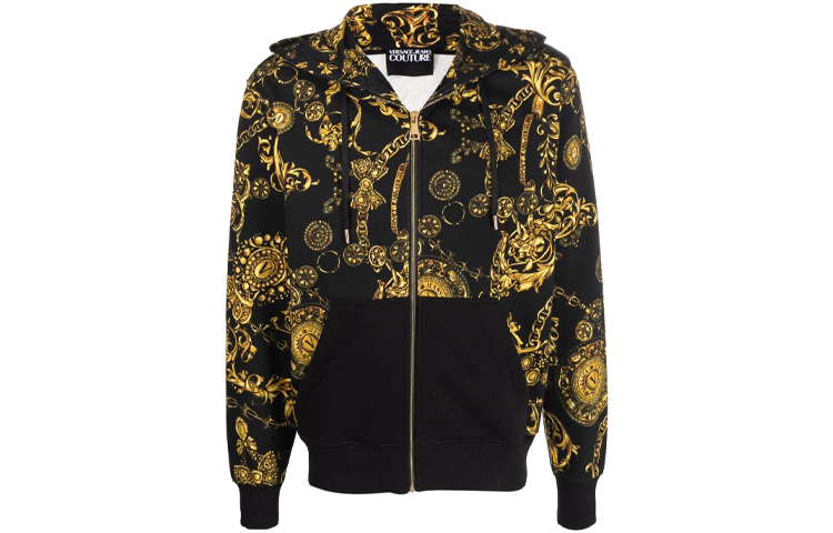 Watercolour Couture Hooded Jacket VERSACE JEANS COUTURE, черный
Watercolour Couture Hooded Jacket VERSACE JEANS COUTURE, черный