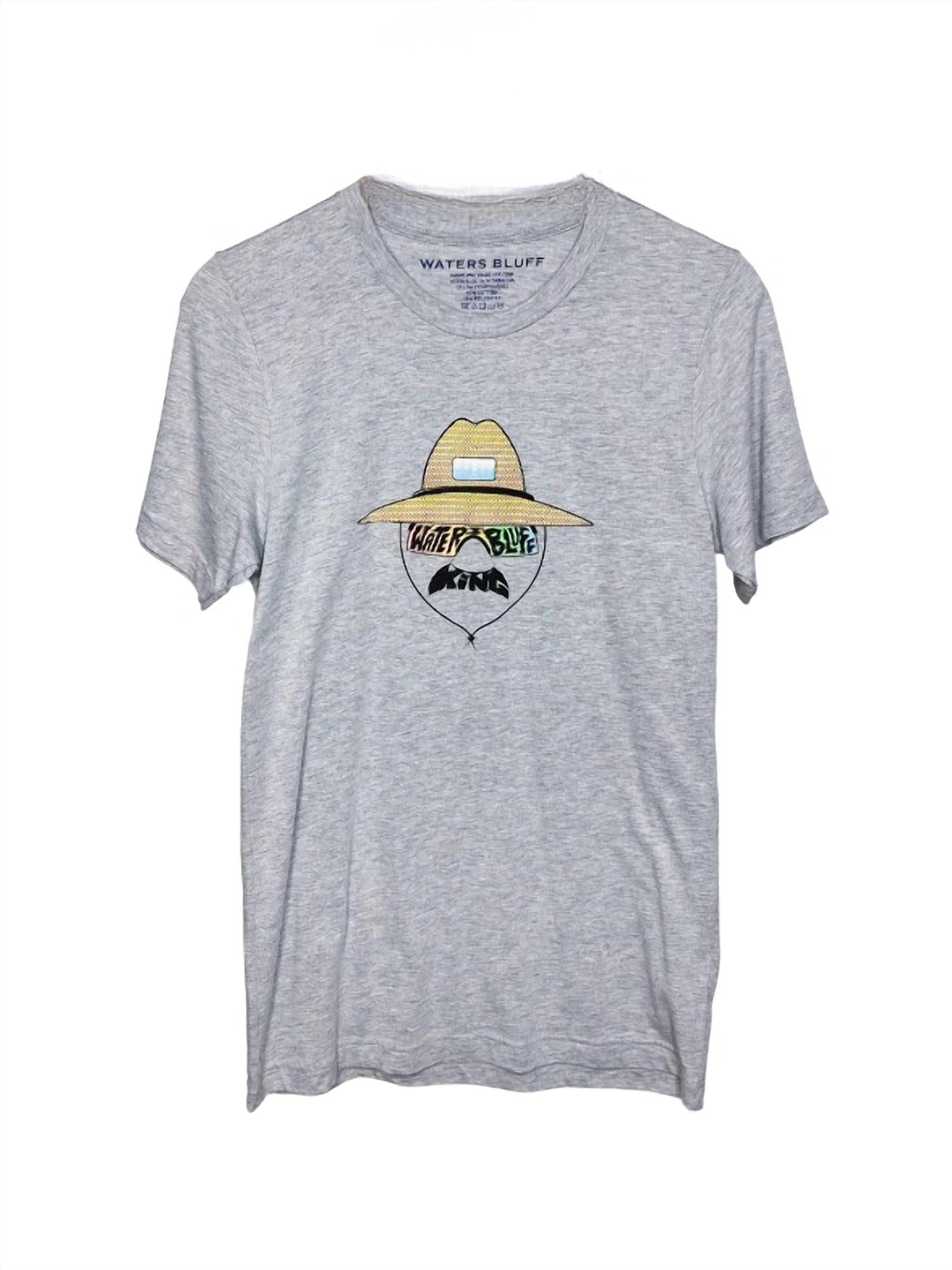 Мужская футболка с коротким рукавом с логотипом King серого цвета Waters Bluff
Мужская футболка с коротким рукавом с логотипом King серого цвета Waters Bluff