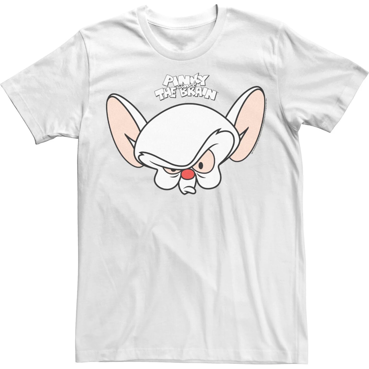 Мужская футболка Pinky And The Brain с большим лицом Licensed Character
Мужская футболка Pinky And The Brain с большим лицом Licensed Character