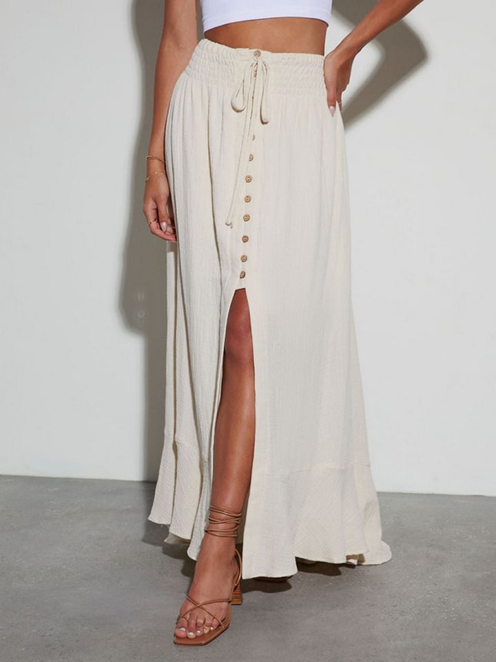 Длинная юбка LA Angels, кремовый
Длинная юбка LA Angels, кремовый