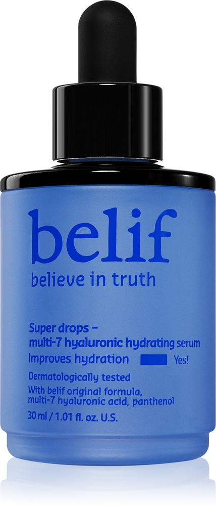 Гиалуроновая увлажняющая сыворотка Super Drops Multi-7, глубоко питающая и увлажняющая сыворотка с укрепляющим эффектом Belif, 30 мл
Гиалуроновая увлажняющая сыворотка Super Drops Multi-7, глубоко питающая и увлажняющая сыворотка с укрепляющим эффектом Belif, 30 мл