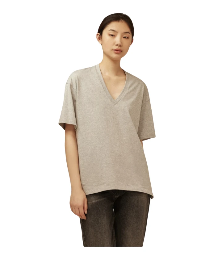 Футболка с V-образным вырезом и логотипом Jasmine Semicouture, серый
Футболка с V-образным вырезом и логотипом Jasmine Semicouture, серый