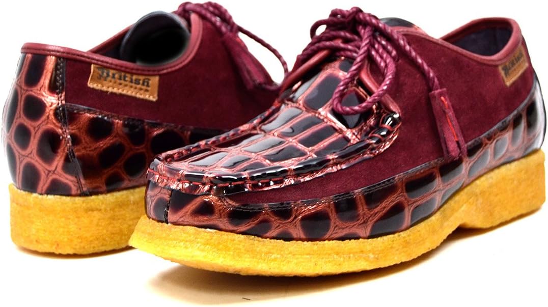 Туфли British Collection - Crown Croc Suede and Croc Lace Up Men Shoes
Туфли British Collection - Crown Croc Suede and Croc Lace Up Men Shoes