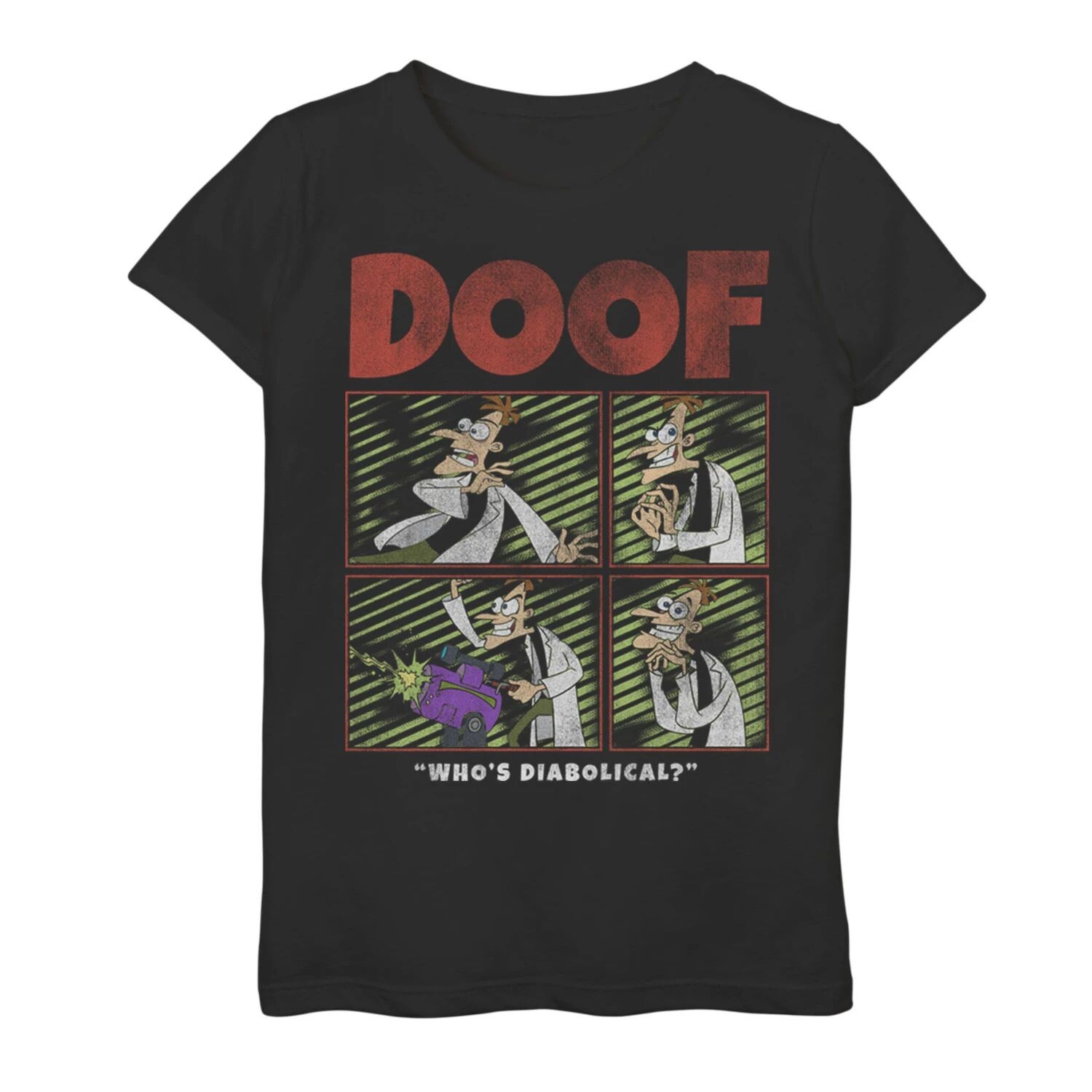 Футболка DOOF Box Up с графическим рисунком для девочек 7–16 лет Disney's Phineas and Ferb Licensed Character
Футболка DOOF Box Up с графическим рисунком для девочек 7–16 лет Disney's Phineas and Ferb Licensed Character