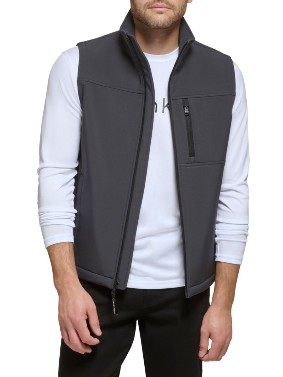 Жилет с имитацией водолазки на молнии Calvin Klein, цвет Iron
Жилет с имитацией водолазки на молнии Calvin Klein, цвет Iron