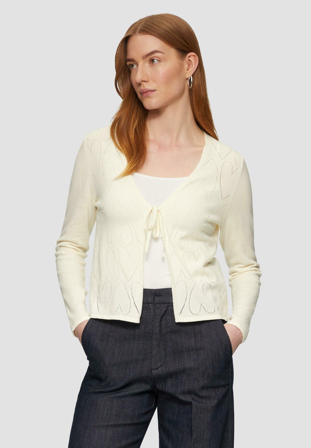 Кардиган s.Oliver BLACK LABEL, молочный
Кардиган s.Oliver BLACK LABEL, молочный