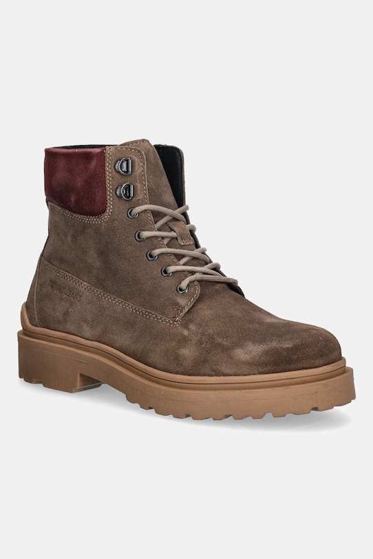 Кожаные высокие сапоги TJM LACE UP BOOT SUEDE Tommy Jeans, коричневый
Кожаные высокие сапоги TJM LACE UP BOOT SUEDE Tommy Jeans, коричневый