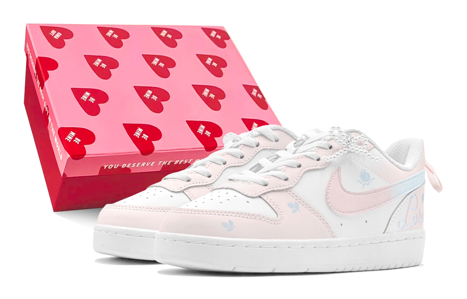 Низкие детские кроссовки для скейтбординга Court BoroughAir Force 1 для подростков Nike, Lotus Color
Низкие детские кроссовки для скейтбординга Court BoroughAir Force 1 для подростков Nike, Lotus Color