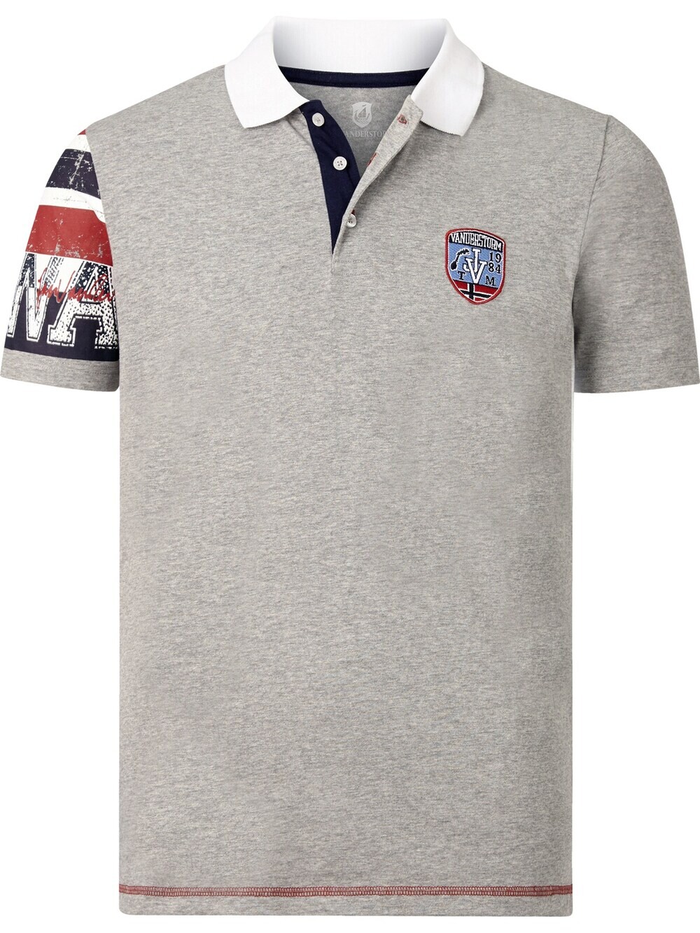 Футболка Jan Vanderstorm Dagino, серебристо-серый
Футболка Jan Vanderstorm Dagino, серебристо-серый