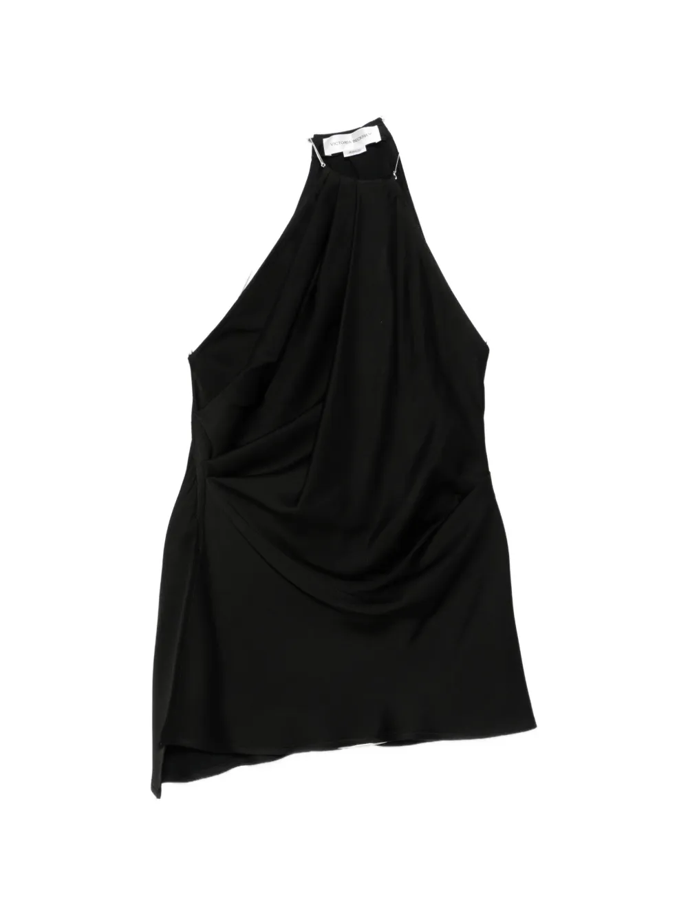 Драпированный топ с воротником-хомутом Victoria Beckham, черный
Драпированный топ с воротником-хомутом Victoria Beckham, черный