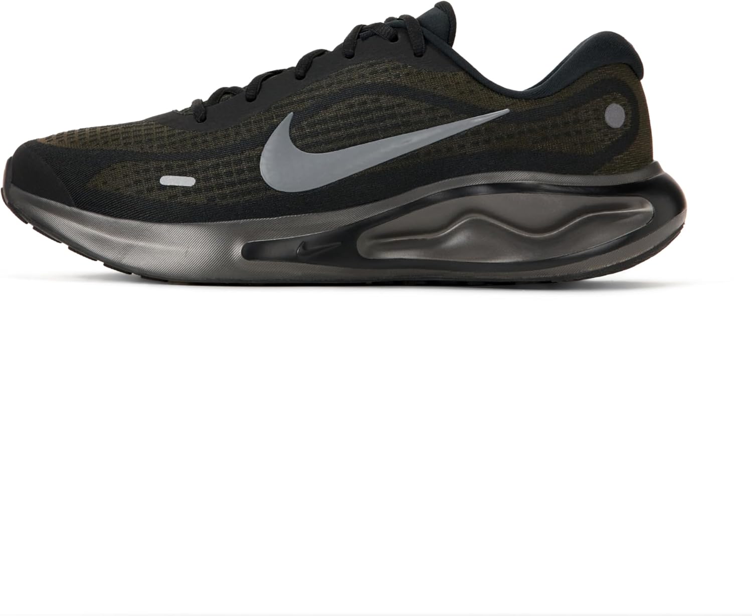 Мужские беговые кроссовки Nike Journey Run для шоссе, черный/серый
Мужские беговые кроссовки Nike Journey Run для шоссе, черный/серый
