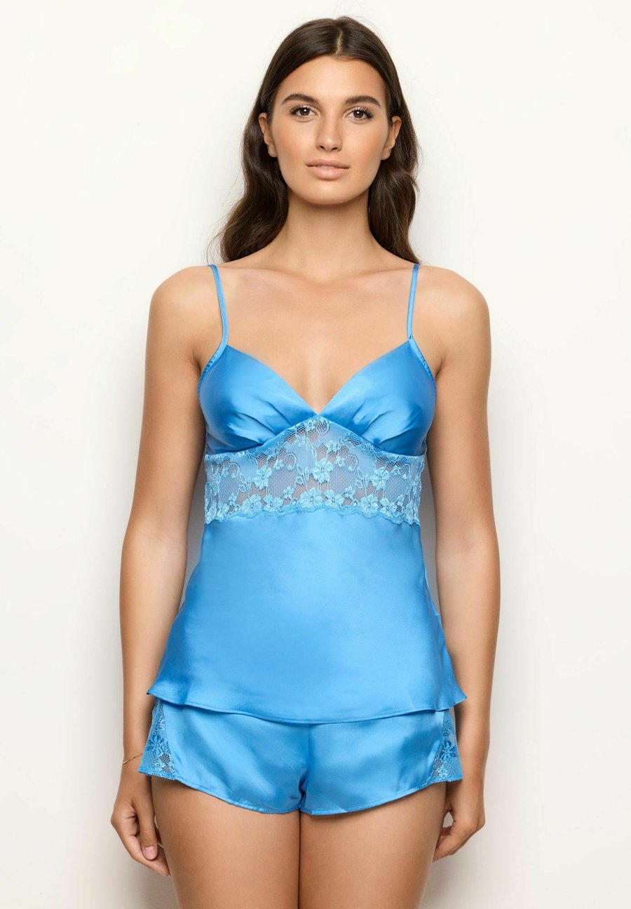 Пижамный топ Yamamay Pyjama top, Turquoise Plain/Turquoise
Пижамный топ Yamamay Pyjama top, Turquoise Plain/Turquoise