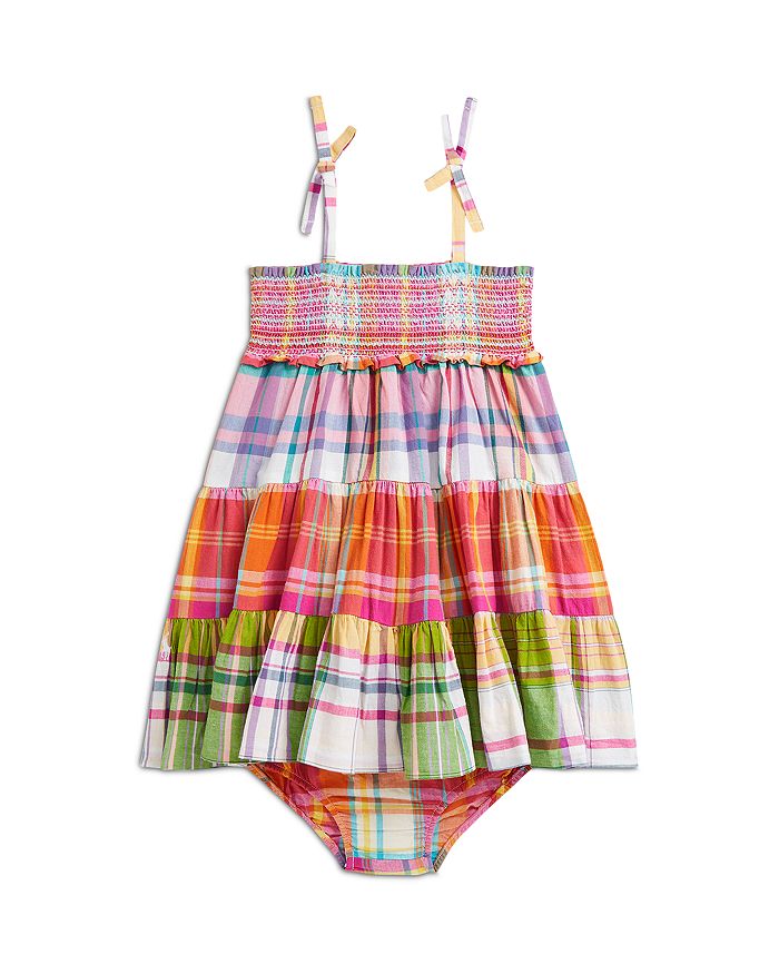 Платье и шаровары Polo Girls Plaid Cotton Madras - для малышей Ralph Lauren, мультиколор
Платье и шаровары Polo Girls Plaid Cotton Madras - для малышей Ralph Lauren, мультиколор