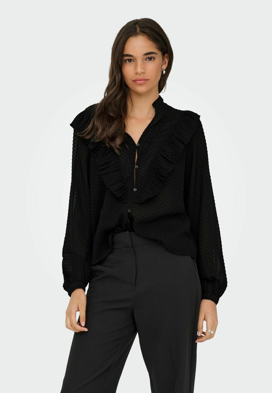 Блуза JDY Button-down blouse, Black
Блуза JDY Button-down blouse, Black