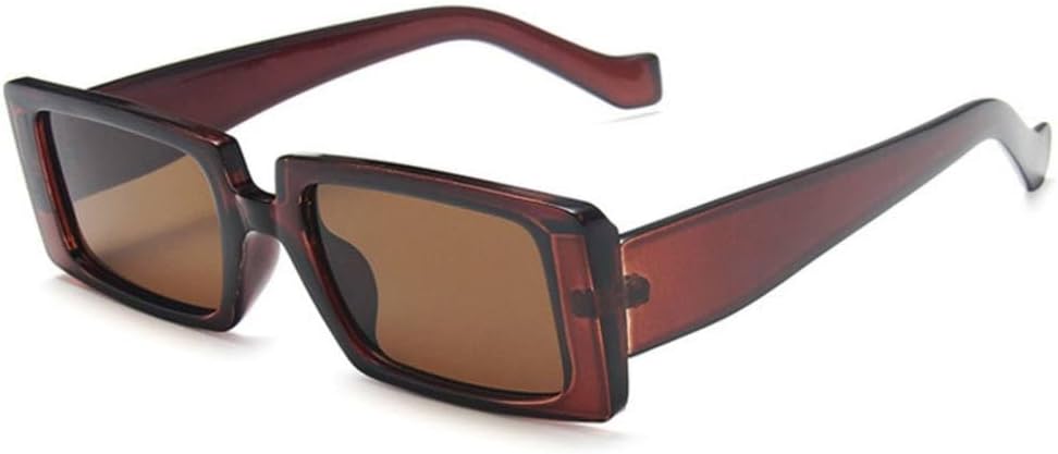 Модные маленькие квадратные солнцезащитные очки для женщин, классическая пластиковая оправа, женские панк-очки, цветные очки для мужчин, защита от УФ-излучения UV400 MTZJH, Brown Brown
Модные маленькие квадратные солнцезащитные очки для женщин, классическая пластиковая оправа, женские панк-очки, цветные очки для мужчин, защита от УФ-излучения UV400 MTZJH, Brown Brown