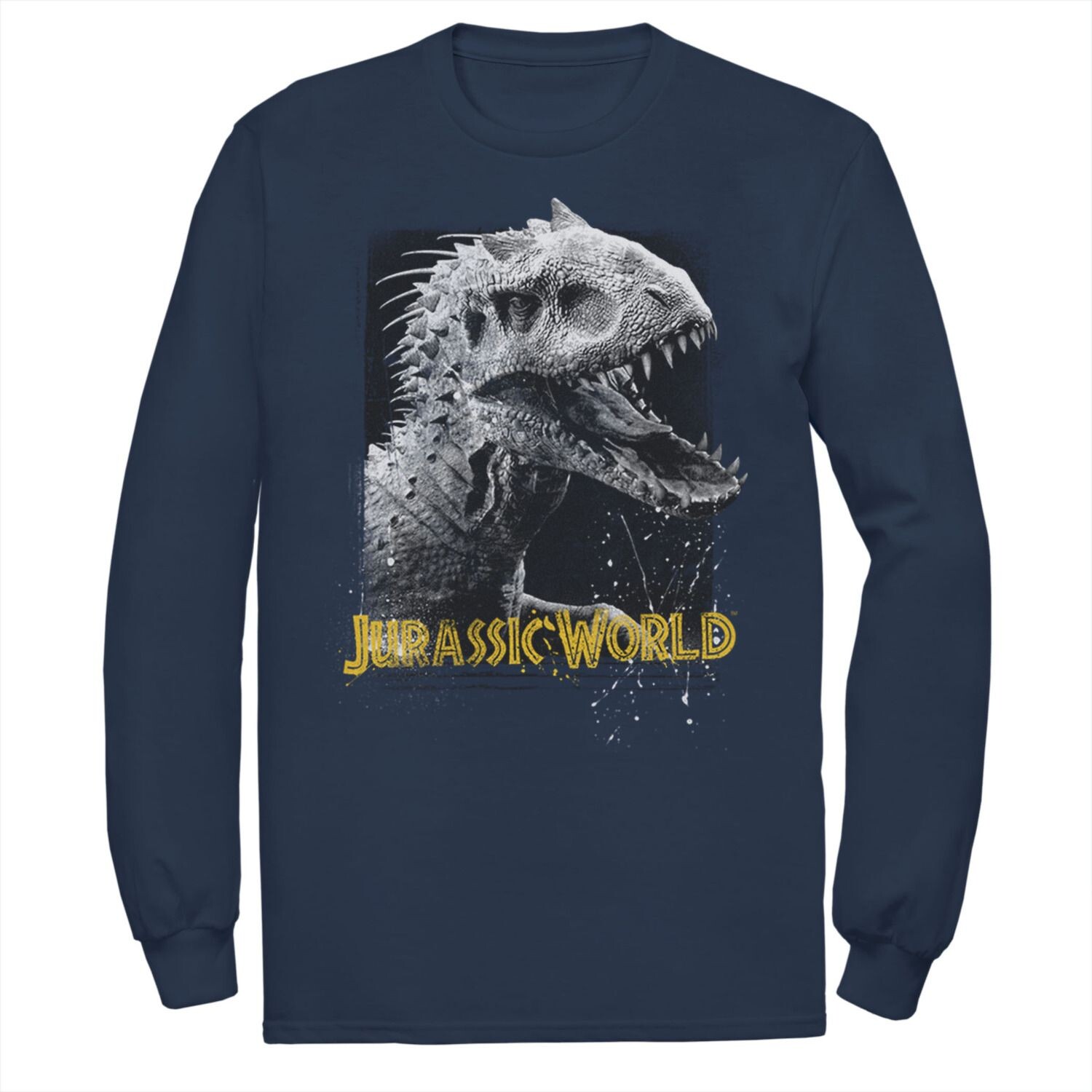Мужская футболка с длинными рукавами и рисунком «Мир Юрского периода Indominus Rex», Синяя Licensed Character, синий
Мужская футболка с длинными рукавами и рисунком «Мир Юрского периода Indominus Rex», Синяя Licensed Character, синий