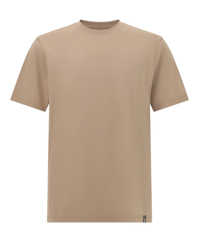 Футболка из мерсеризованного хлопка Boggi Milano, бежевый
Футболка из мерсеризованного хлопка Boggi Milano, бежевый