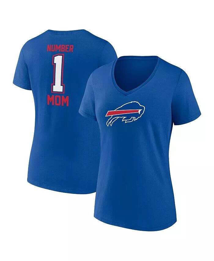 Женская футболка с v-образным вырезом ко Дню матери Royal Buffalo Bills Fanatics, синий
Женская футболка с v-образным вырезом ко Дню матери Royal Buffalo Bills Fanatics, синий