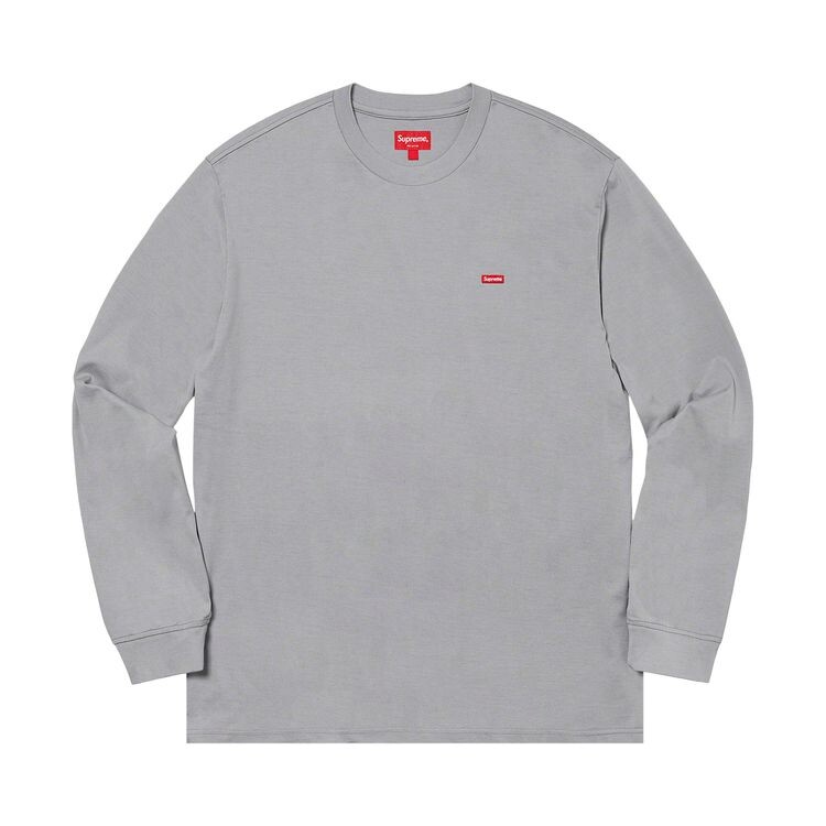 Футболка Supreme Small Box Long-Sleeve Tee Grey, серый 
Футболка Supreme Small Box Long-Sleeve Tee Grey, серый