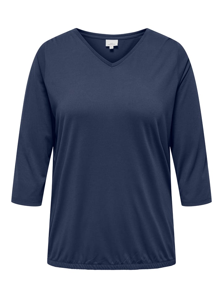 Блузка темно-синего цвета ONLY Carmakoma
Блузка темно-синего цвета ONLY Carmakoma