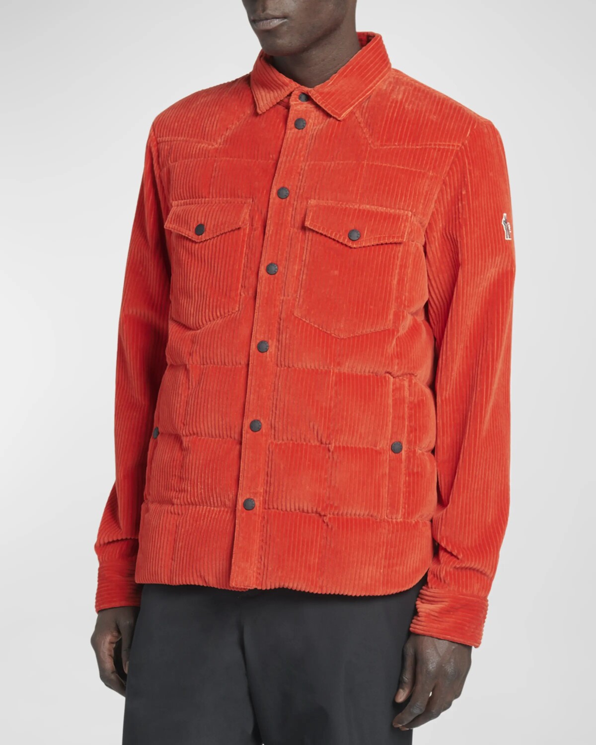 Мужская вельветовая верхняя рубашка с гелевой подкладкой Moncler Grenoble, цвет Black
Мужская вельветовая верхняя рубашка с гелевой подкладкой Moncler Grenoble, цвет Black