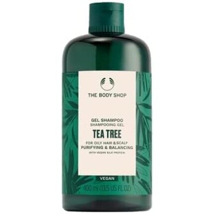 The Body Shop Чайное дерево Очищающий и балансирующий шампунь-гель с протеинами шелка 400мл Humidex
The Body Shop Чайное дерево Очищающий и балансирующий шампунь-гель с протеинами шелка 400мл Humidex