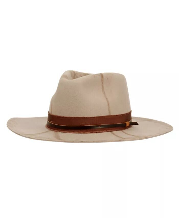 Фетровая фетровая шляпа-ранчо в винтажном стиле Angela & William, бежевый
Фетровая фетровая шляпа-ранчо в винтажном стиле Angela & William, бежевый