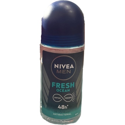 Мужской шариковый дезодорант Fresh Ocean 0% 50 мл Nivea
Мужской шариковый дезодорант Fresh Ocean 0% 50 мл Nivea