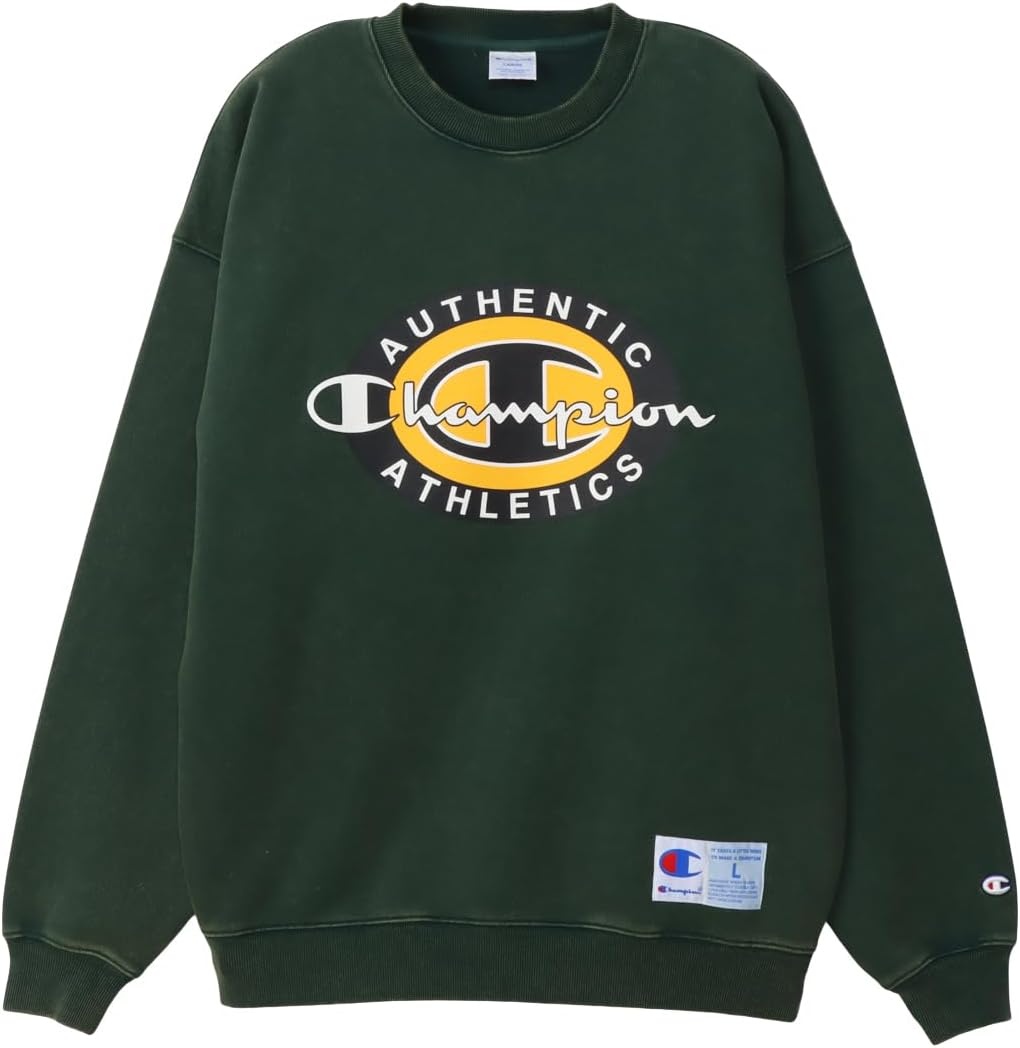 Мужская толстовка Champion с длинным рукавом, из французской махровой ткани, свободного кроя, темно-зеленый
Мужская толстовка Champion с длинным рукавом, из французской махровой ткани, свободного кроя, темно-зеленый