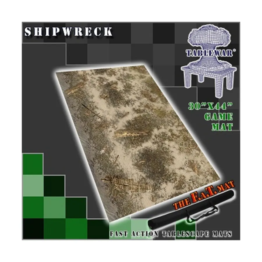 30 x 44 дюйма – кораблекрушение, F.A.T. Mats - 30 x 44 Inches (Tablewar)
30 x 44 дюйма – кораблекрушение, F.A.T. Mats - 30 x 44 Inches (Tablewar)