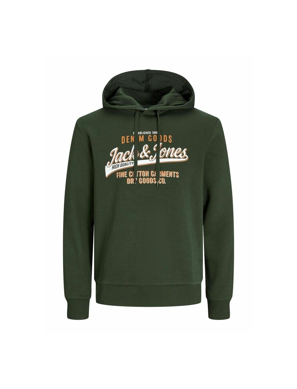 Толстовка с капюшоном LOGO Jack & Jones, зеленый
Толстовка с капюшоном LOGO Jack & Jones, зеленый