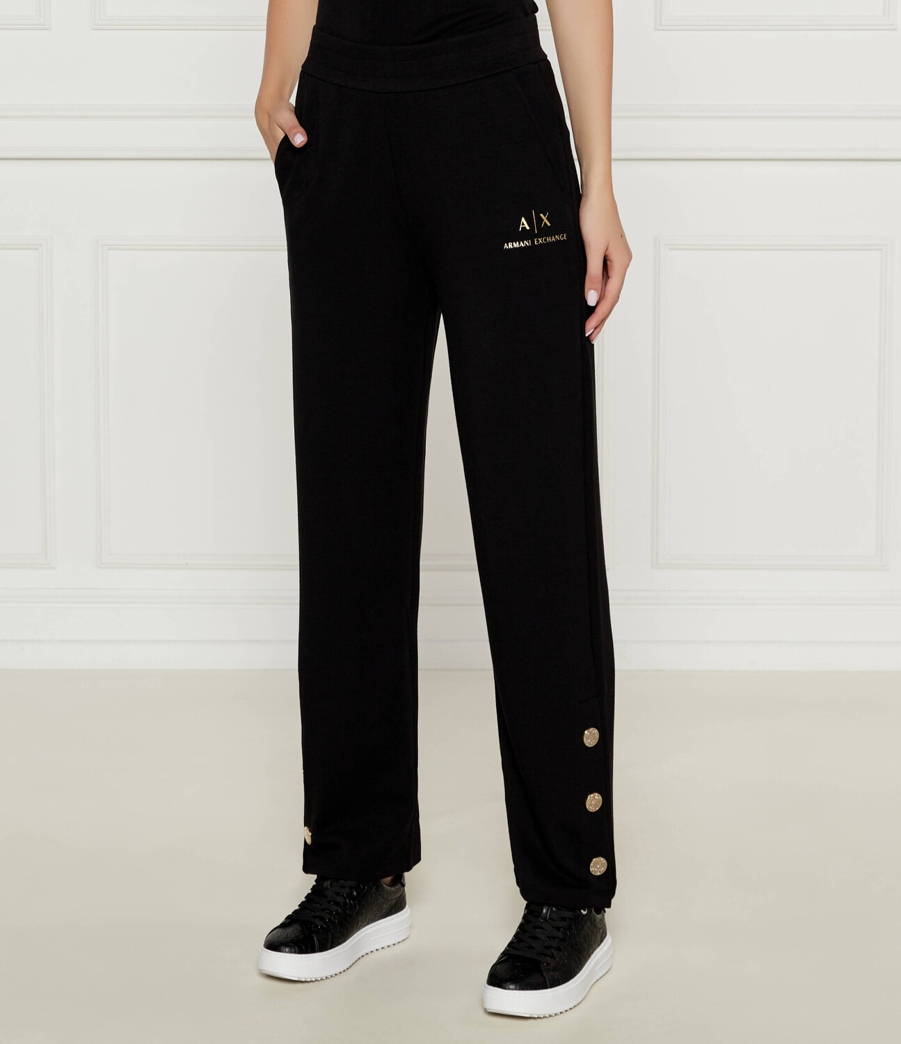 Спортивные брюки Armani Exchange Regular Fit, черный
Спортивные брюки Armani Exchange Regular Fit, черный