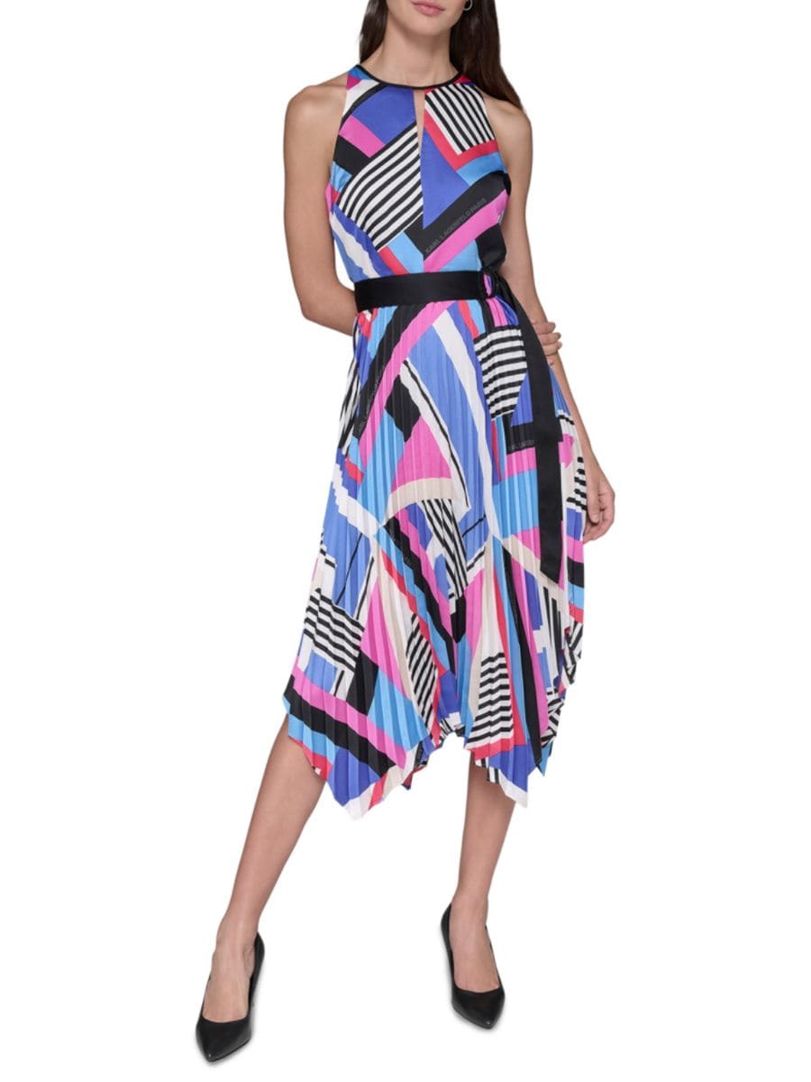 Платье миди с принтом и поясом в складку Karl Lagerfeld Paris, цвет Soft White Multicolor
Платье миди с принтом и поясом в складку Karl Lagerfeld Paris, цвет Soft White Multicolor