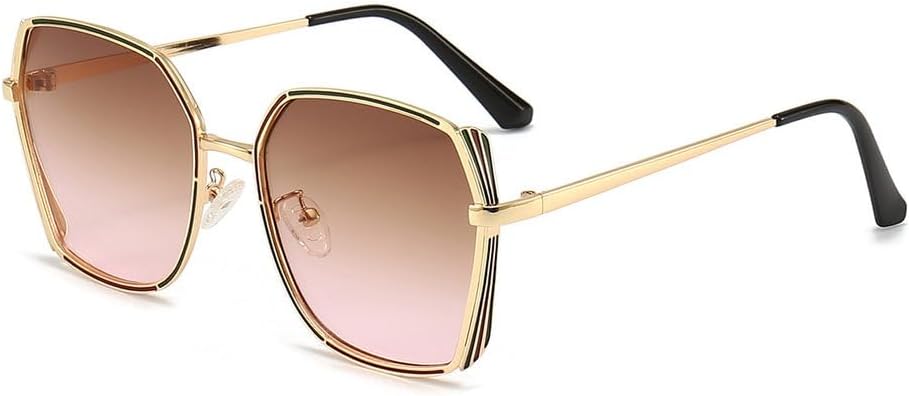 Женские металлические солнцезащитные очки, модный стиль, авангард, подиумные солнцезащитные очки, легкий и роскошный тренд, солнцезащитный козырек UV400 HVTVTLA, Tea Pink
Женские металлические солнцезащитные очки, модный стиль, авангард, подиумные солнцезащитные очки, легкий и роскошный тренд, солнцезащитный козырек UV400 HVTVTLA, Tea Pink