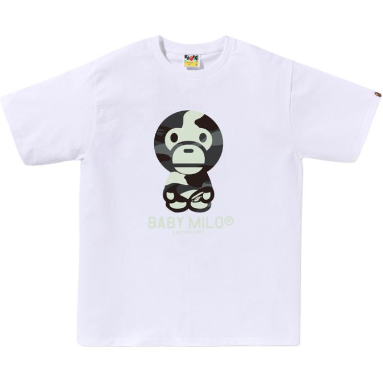 Футболка с принтом Baby Milo A BATHING APE, белый
Футболка с принтом Baby Milo A BATHING APE, белый