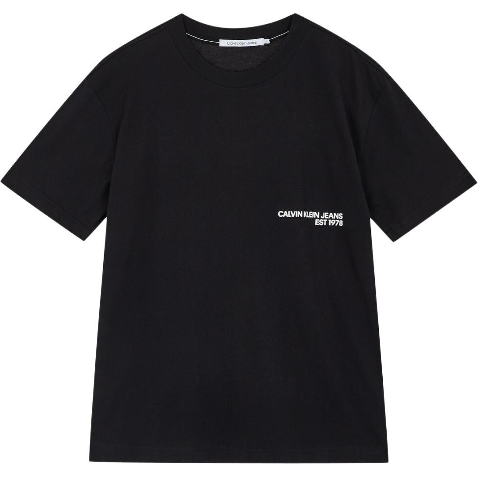 Футболка мужская черная Calvin Klein, черный 
Футболка мужская черная Calvin Klein, черный