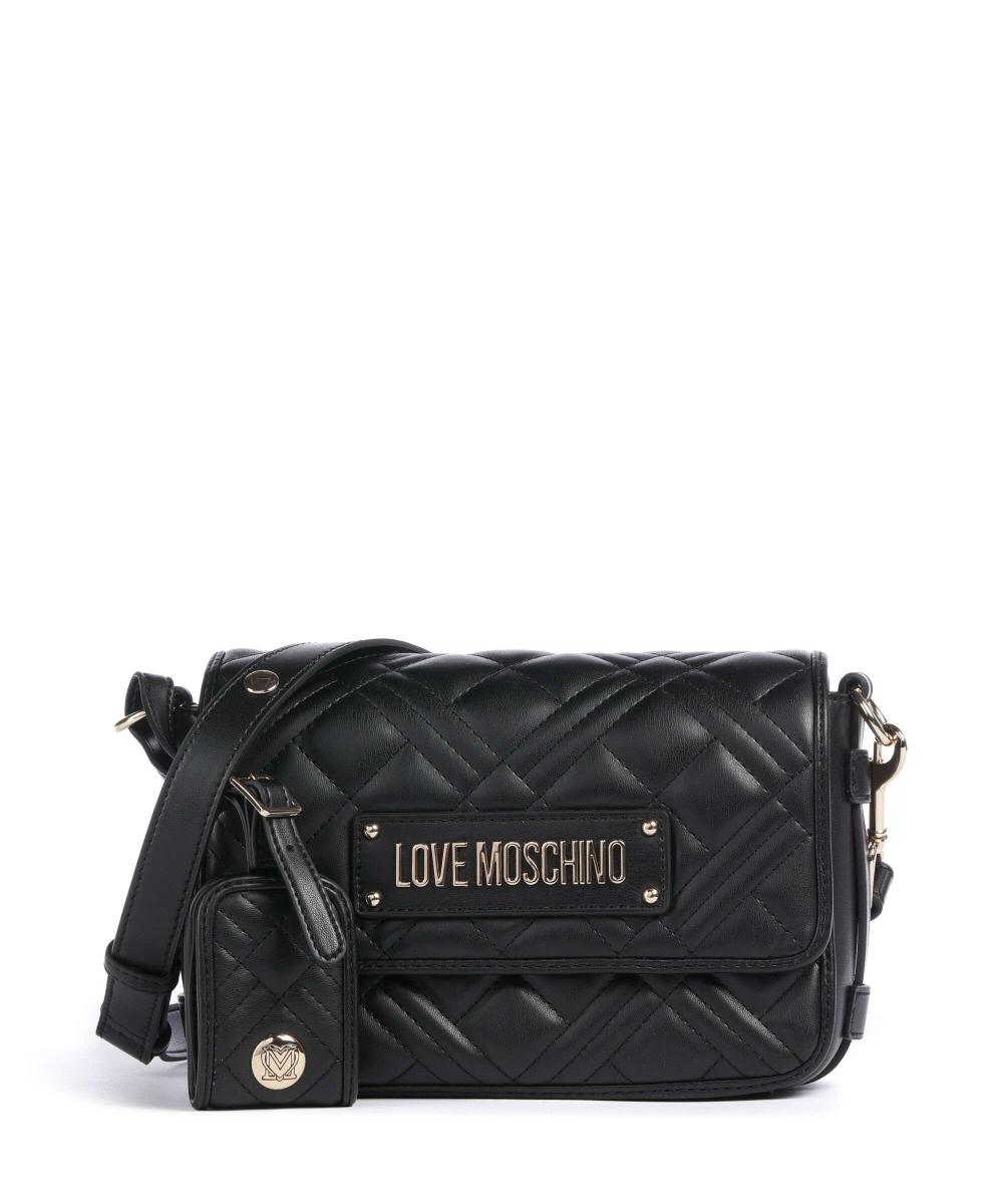 Стеганая сумка через плечо из искусственной кожи Love Moschino, черный
Стеганая сумка через плечо из искусственной кожи Love Moschino, черный