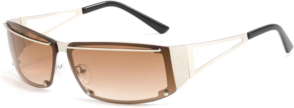 LVTFCO Модные квадратные очки с полой оправой, солнцезащитные очки с заточкой, стильные, для уличной фотосъемки, универсальные солнцезащитные очки для женщин, Champagne
LVTFCO Модные квадратные очки с полой оправой, солнцезащитные очки с заточкой, стильные, для уличной фотосъемки, универсальные солнцезащитные очки для женщин, Champagne