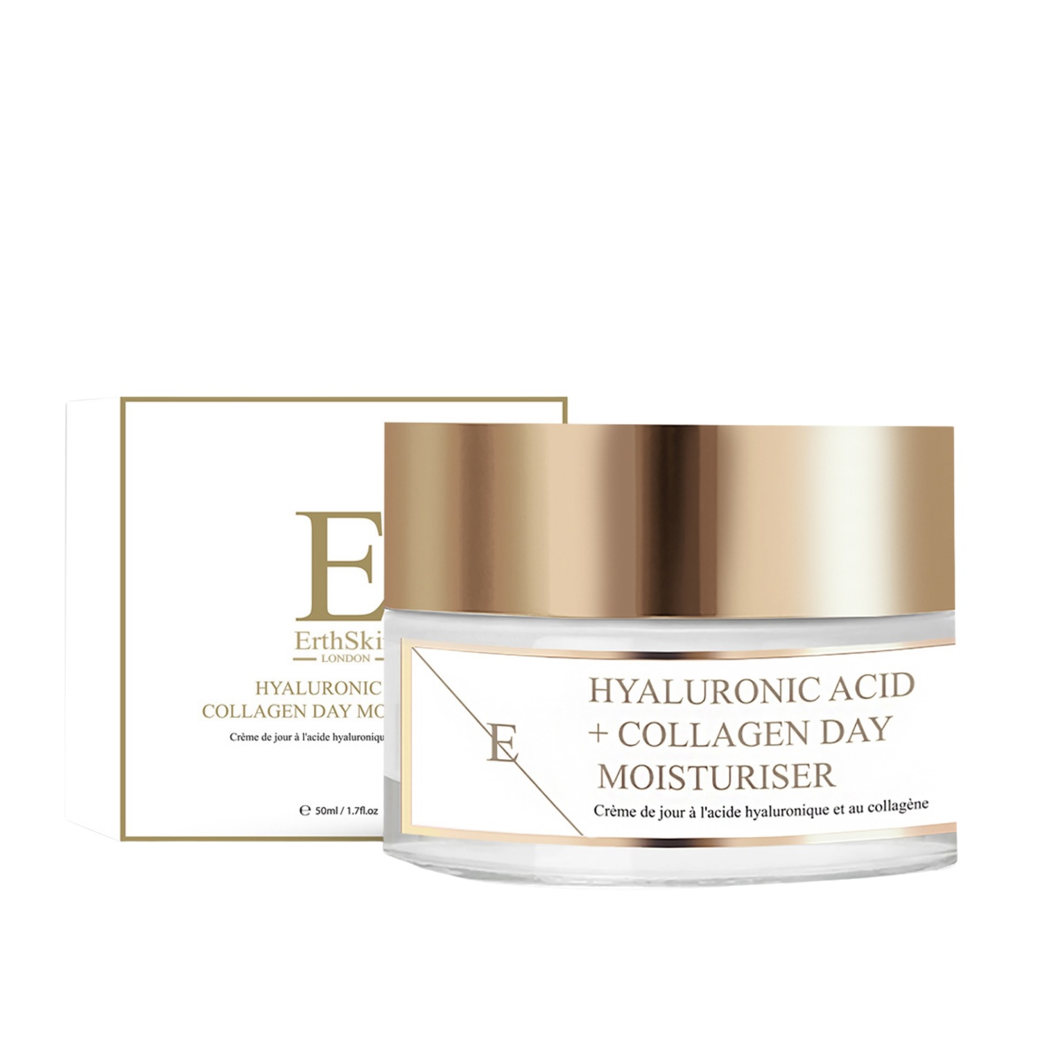 Дневной крем hyaluronsäure & collagen tagescreme Erthskin London, количество 1 шт.
Дневной крем hyaluronsäure & collagen tagescreme Erthskin London, количество 1 шт.