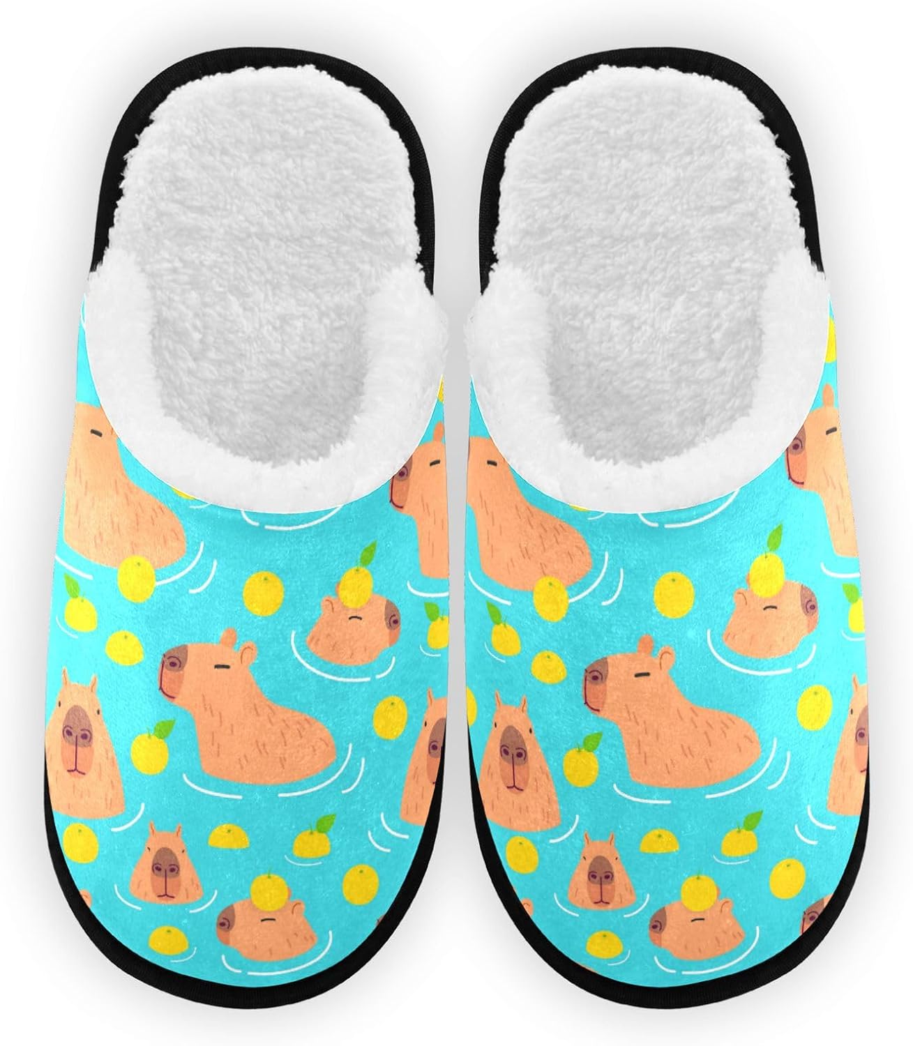 Тапочки для женщин и мужчин, домашние тапочки с мемори-пенной стелькой, нескользящие для улицы и дома, зимние тапочки для спальни Glaphy, Capybara
Тапочки для женщин и мужчин, домашние тапочки с мемори-пенной стелькой, нескользящие для улицы и дома, зимние тапочки для спальни Glaphy, Capybara